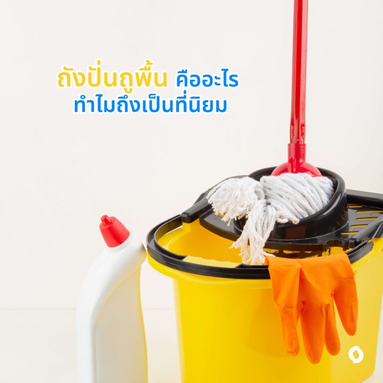 ถังปั่นถูพื้น คืออะไร ทำไมถึงเป็นที่นิยม