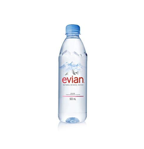 Evian Natural Mineral Water 500 Ml.