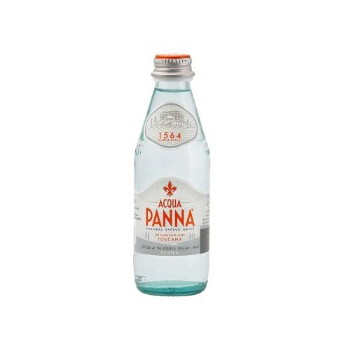Acqua Panna Natural Mineral Water 250 ml glass