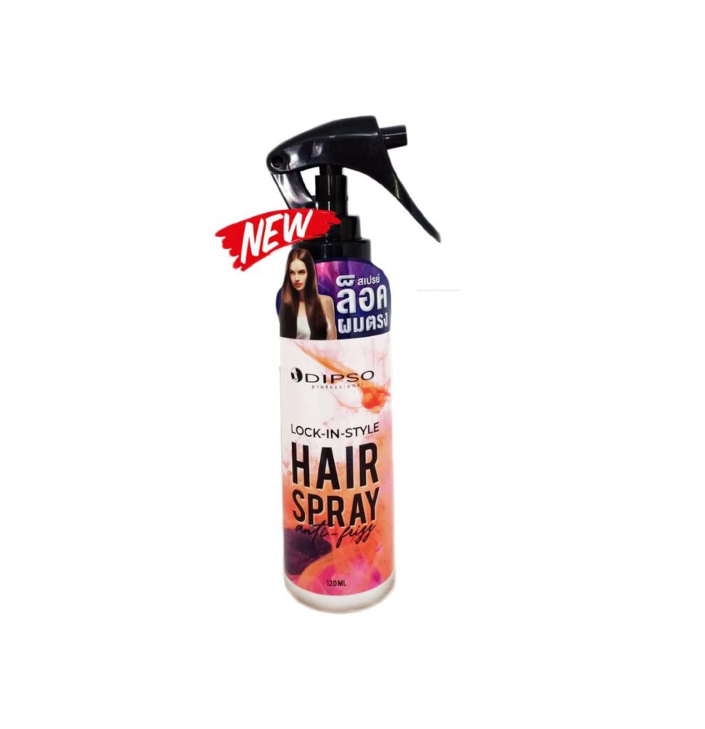 Dipso Lock in style Hair Spray 120ml.