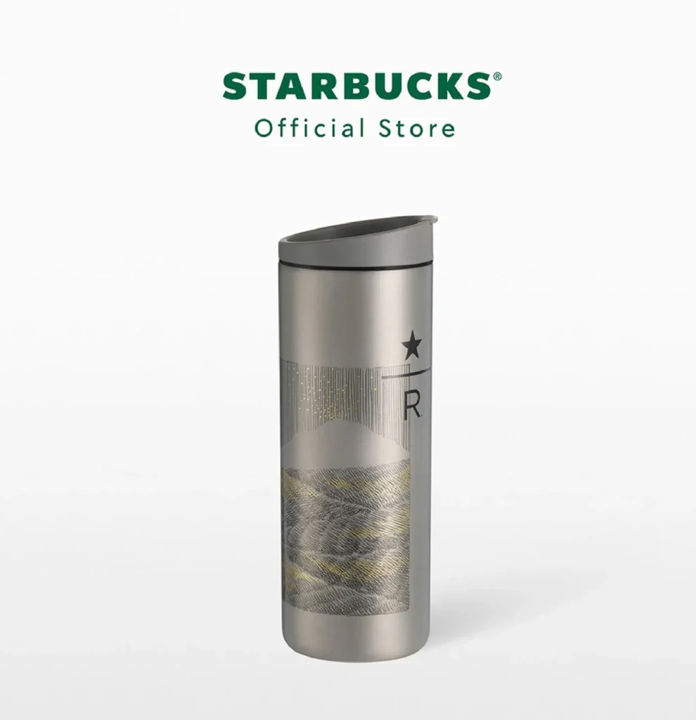 Starbucks Stainless Steel Grey Reserve Coffee Origin Tumble