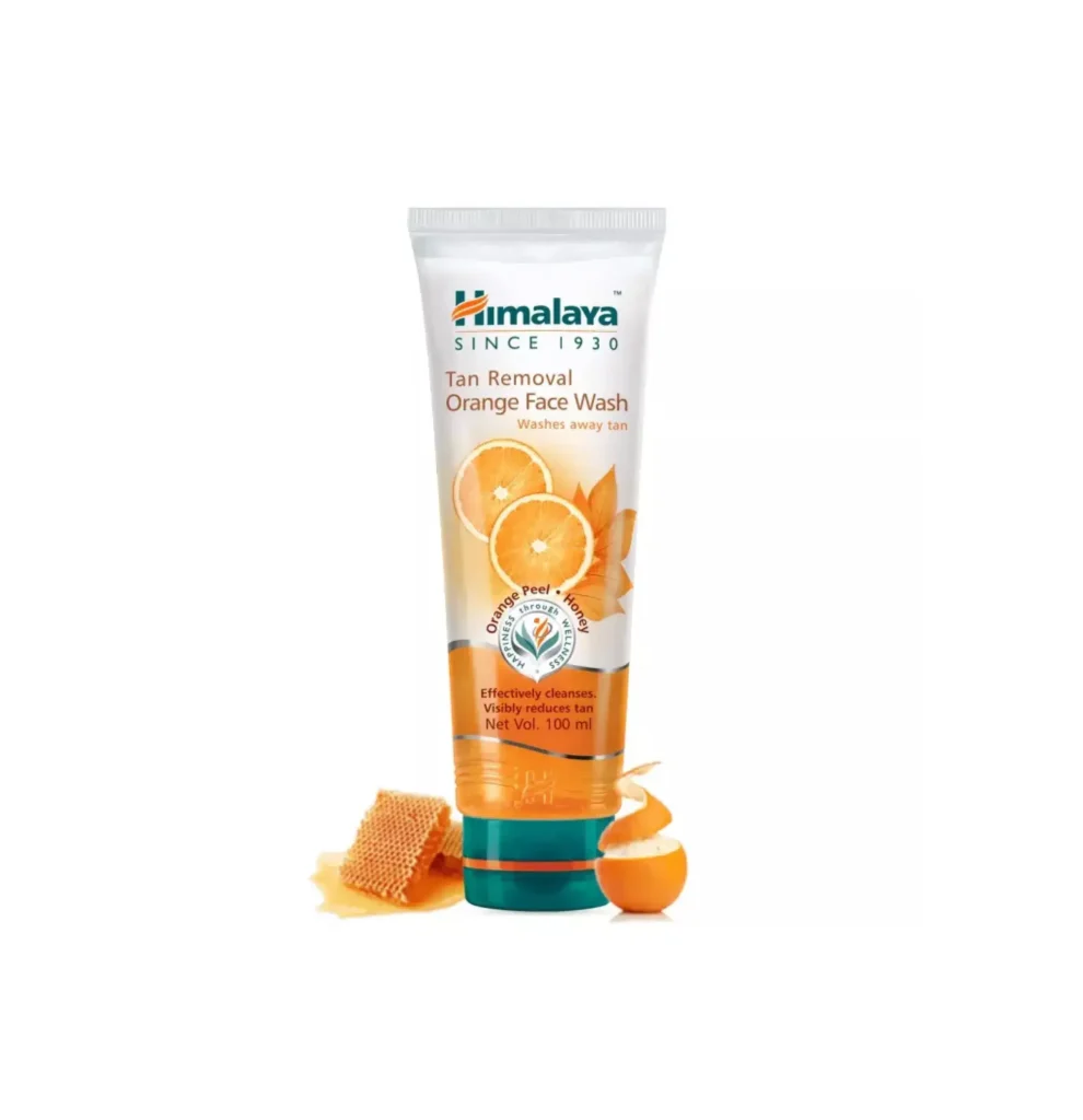 เจลล้างหน้าส้ม Himalaya Tan Removal Orange Face Wash 100ml