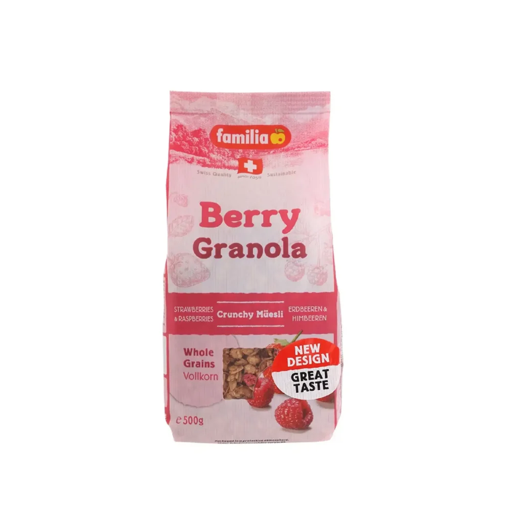 Familia Berry granola 500 g.