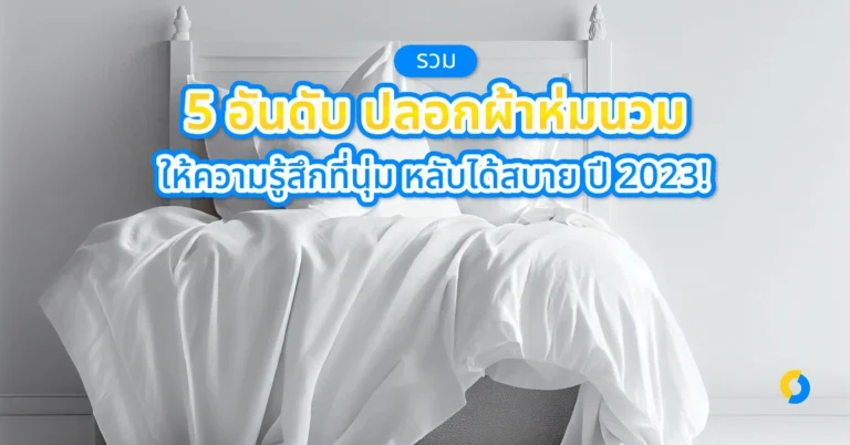 รวม 5 อันดับ ปลอกผ้าห่มนวม ให้ความรู้สึกที่นุ่ม หลับได้สบาย ปี 2023!