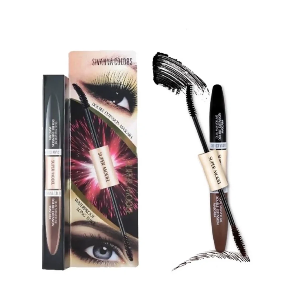 Sivanna Colors Super Model 2in1 Double Extension Mascara HF901