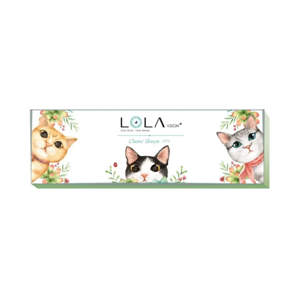 LOLA VISION 1 Day Soft Contact Lenses - Clear Skeye