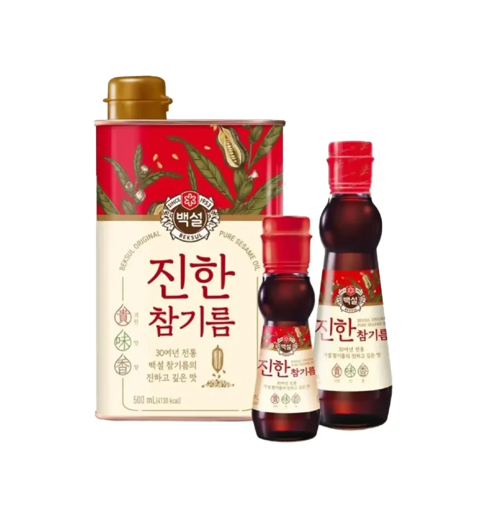 CJ beksul pure sesame oil