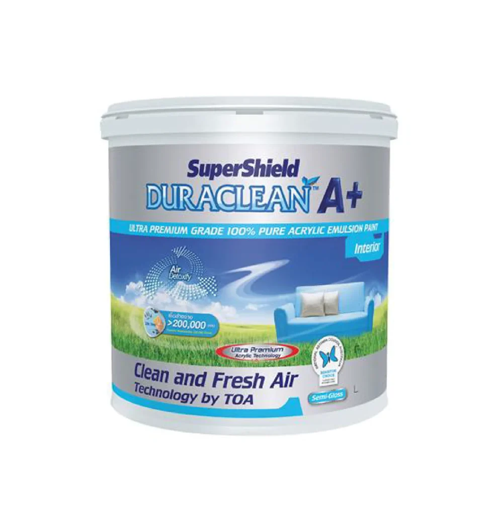 TOA Supershield+Duraclean A+