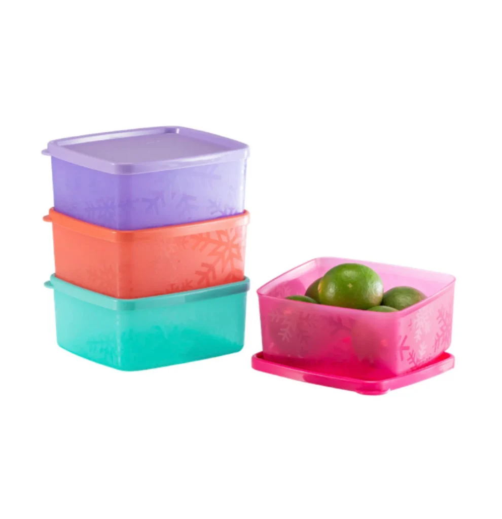 Tupperware - Snowflake square