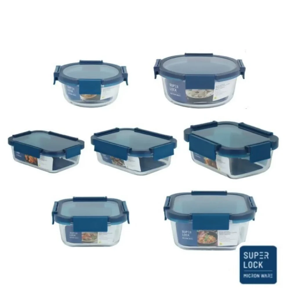 Tupperware - Superlock Micronware รุ่น Blue Series