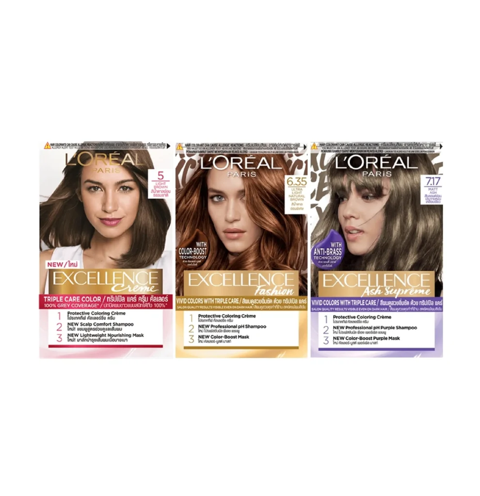 L'Oréal Loreal Excellence ครีมเปลี่ยนสีผม